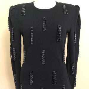 Vintage embellished sweater
